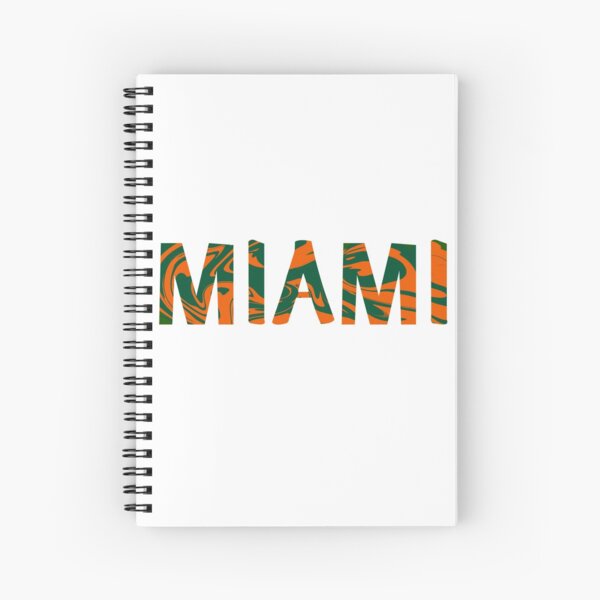 Item preview, Marbled Miami Orange Green designed and sold by CanesGirl.