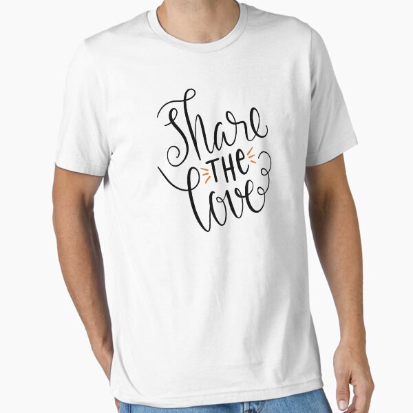 Item preview, share love shirt designed and sold by mashaallah1993.