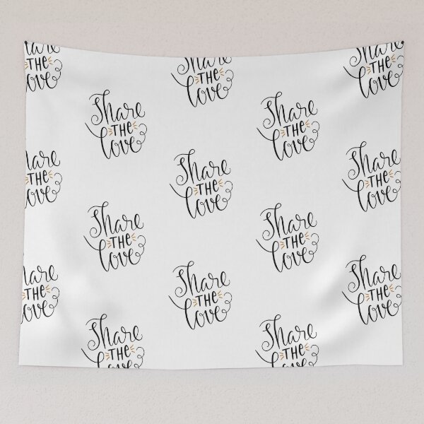 Item preview, share love shirt designed and sold by mashaallah1993.