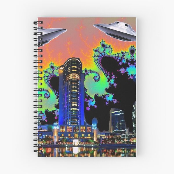 Artikelvorschau, Raum Untertassen Fractal Sky! entworfen und verkauft von ACIDTRIP32.