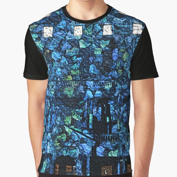 Butterflies in the Clocktower Graphic T-Shirt