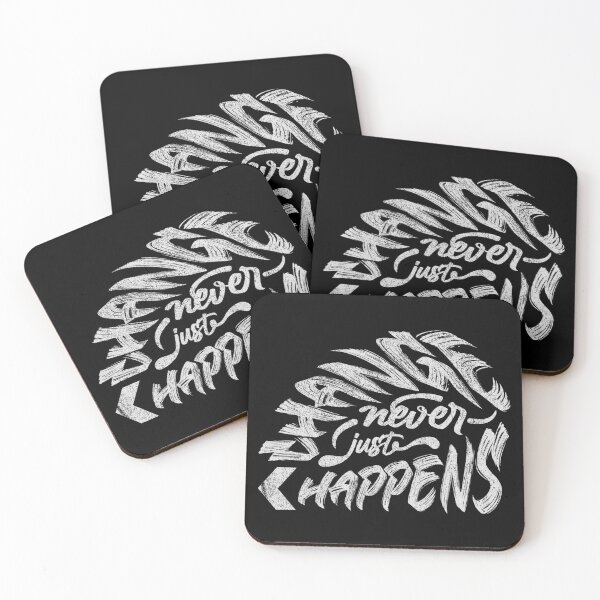 Item preview, Change Never Just Happens Typography designed and sold by OmmeDesigns.
