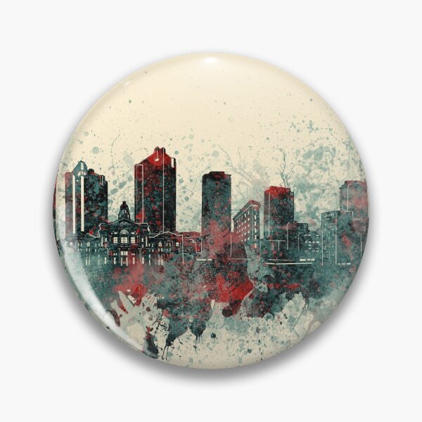 Item preview, fort worth skyline designed and sold by BekimART2.