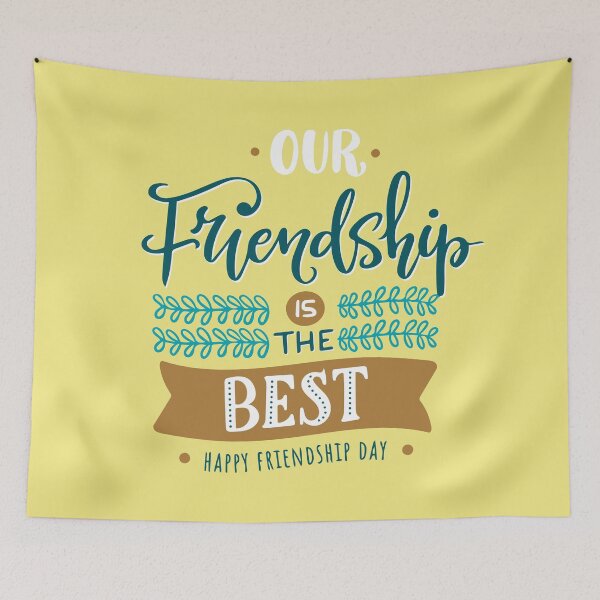 Item preview, International Friendship Day | Our Friendship Is The Best designed and sold by Hussain Alhumaidi.