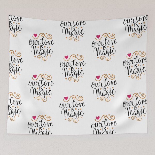 Item preview, our love is magic shirt designed and sold by mashaallah1993.