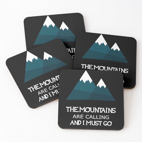 Item preview, the mountains are calling and i must go designed and sold by XYZ Studio.