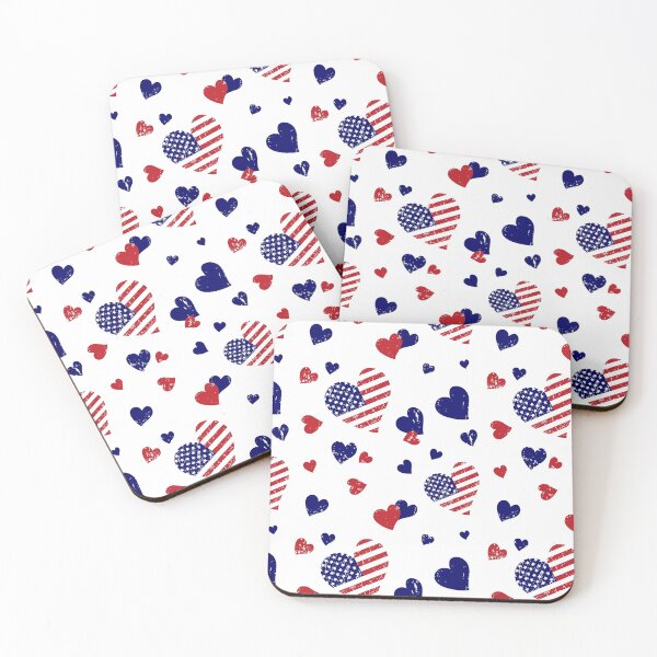 Item preview,  Stars and Stripes Heart designed and sold by HikaryChan.