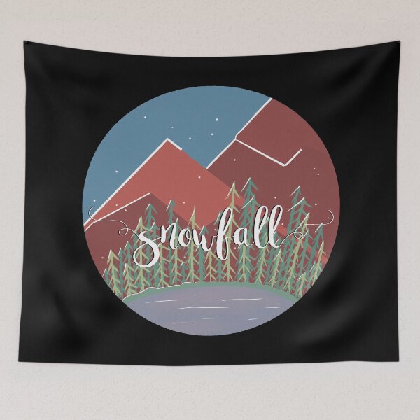 Item preview, Snowfall / Nature Camping Trip designed and sold by Nathalie Aynié.