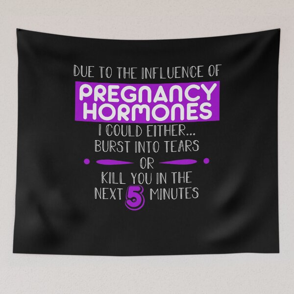 Item preview, Hormones mood swings pregnant woman designed and sold by Imutobi.