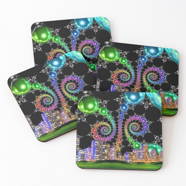 Item preview, Fractal Sky City ! 2 designed and sold by ACIDTRIP32.