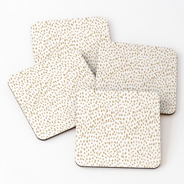 Item preview, Gold Dalmatian Dot Pattern  designed and sold by MarzStudio.
