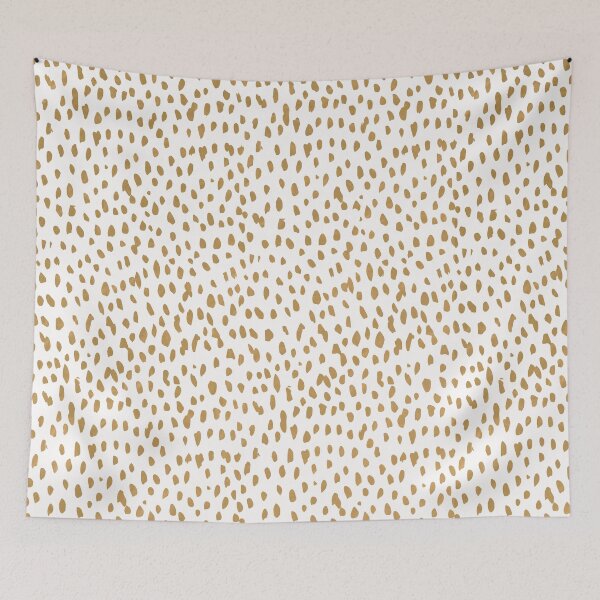 Item preview, Gold Dalmatian Dot Pattern  designed and sold by MarzStudio.