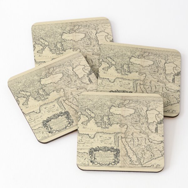 Item preview, Turkey, Ottoman Empire Map (1680) designed and sold by allhistory.