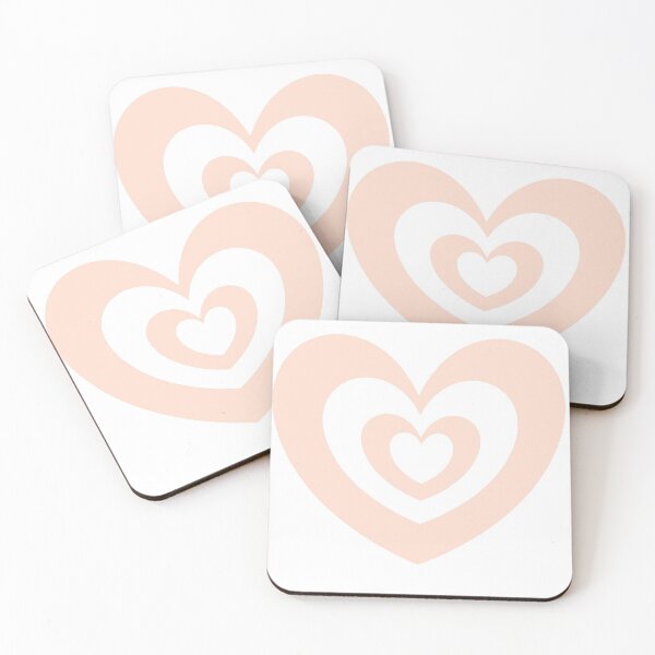 Item preview, Double heart sticker design designed and sold by kina lakhani.