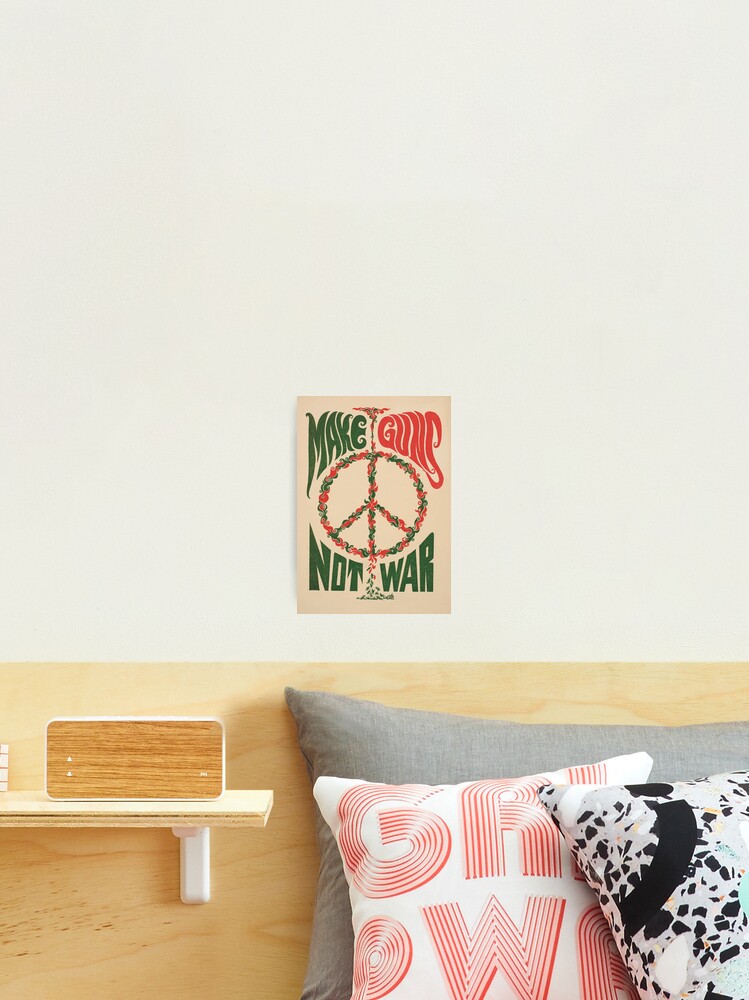 Thumbnail 1 of 3, Photographic Print, Make Guns Not War designed and sold by Anonymousbtb.