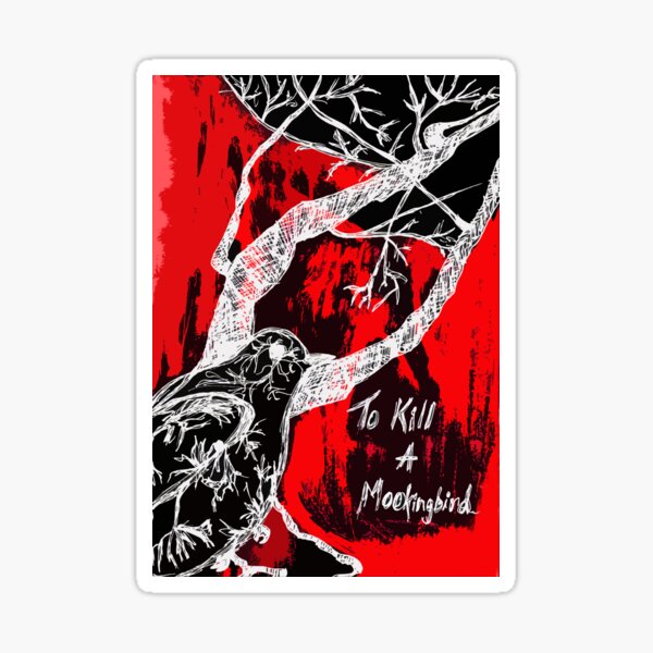 Item preview, | To Kill A Mockingbird | BLACK, WHITE & RED |  designed and sold by Aarathi Somarajan.