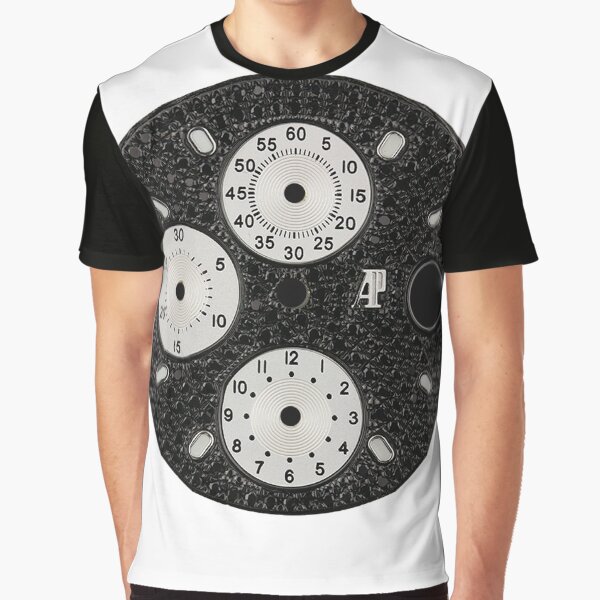 Audemars Piguet Black Diamond Dial Graphic T-Shirt