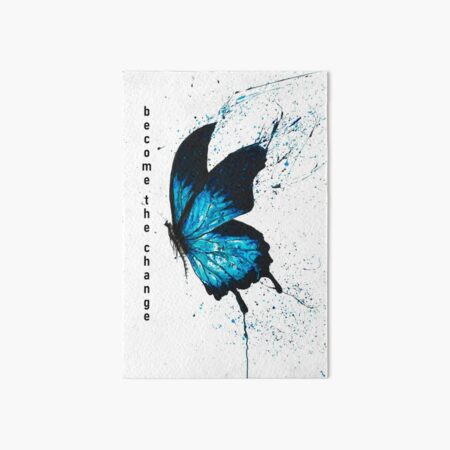 Ashvin Harrison Canvas Prints - Blue Freedom Butterfly ( Animals > Insects & Bugs > Butterflies art) - 26x18 in