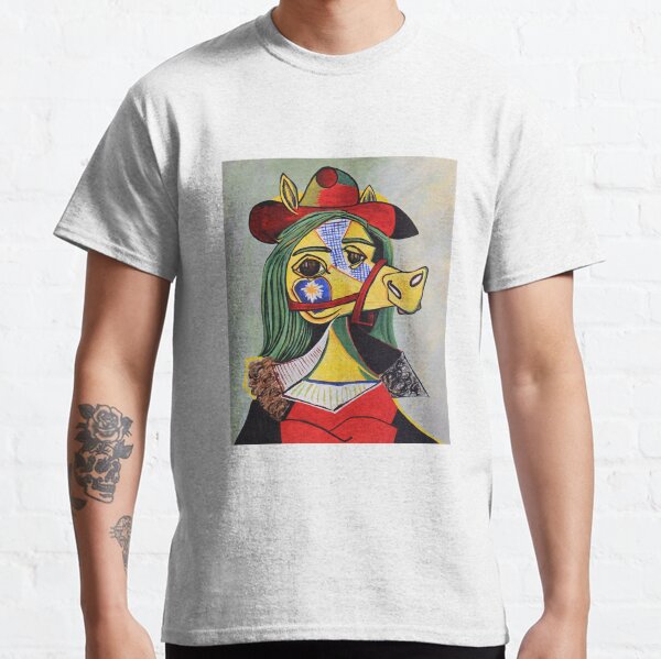 Native Dancer in Hat and Fur Collar Classic T-Shirt
