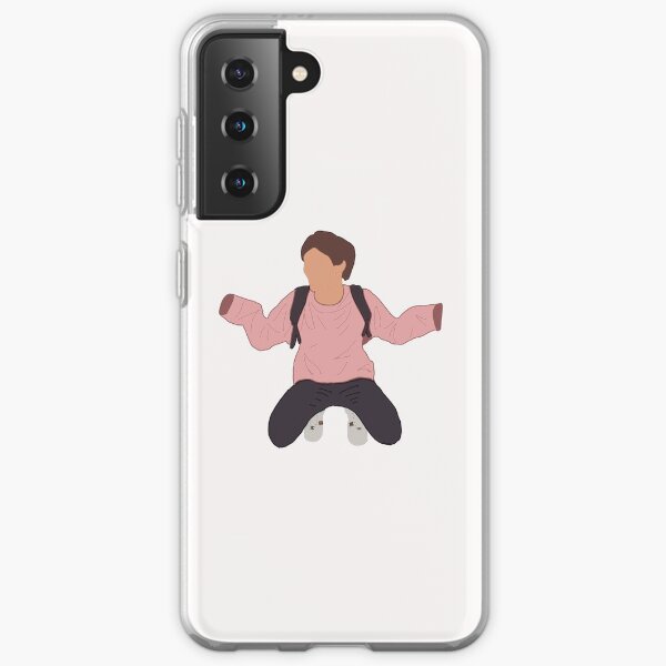 Louis Tomlinson Pink Hoodie Funda blanda para Samsung Galaxy