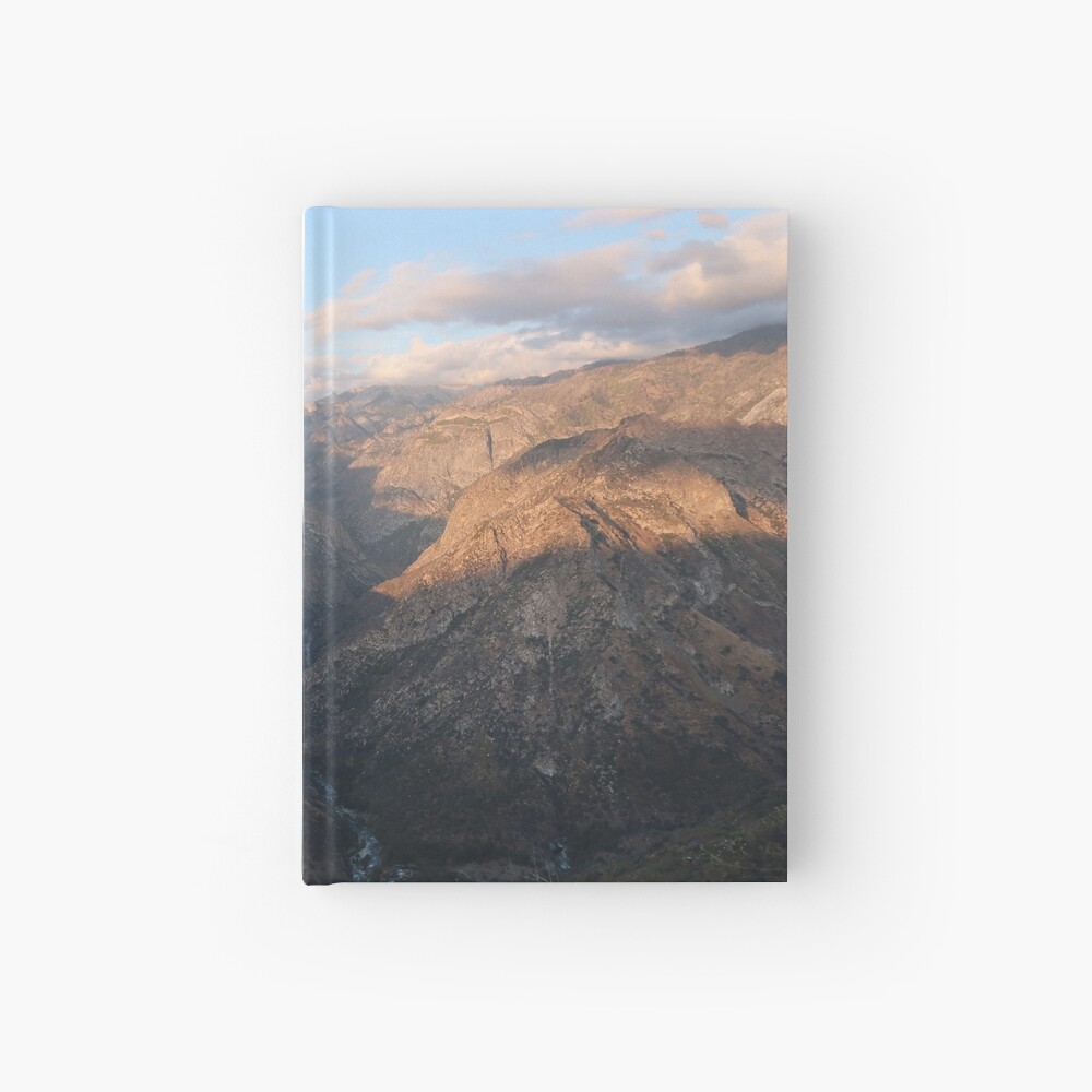 Kings Canyon overlook Hardcover Journal