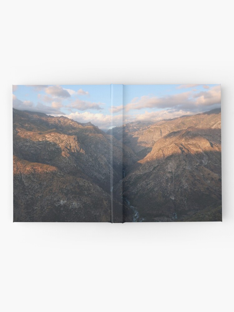 Alternate view of Kings Canyon overlook Hardcover Journal