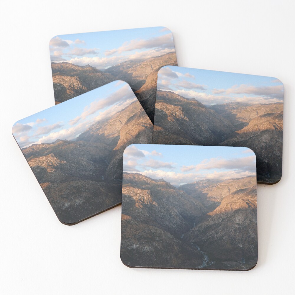 Kings Canyon overlook Coasters (Set of 4)