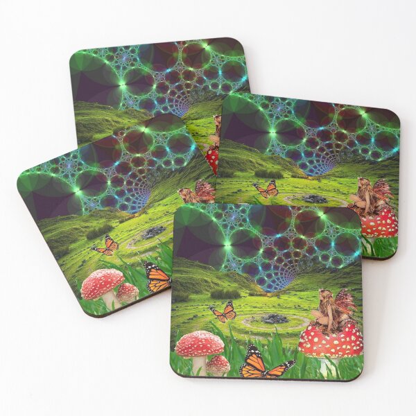 Artikelvorschau, Celtic New Age Fairy Fractal Sky! entworfen und verkauft von ACIDTRIP32.