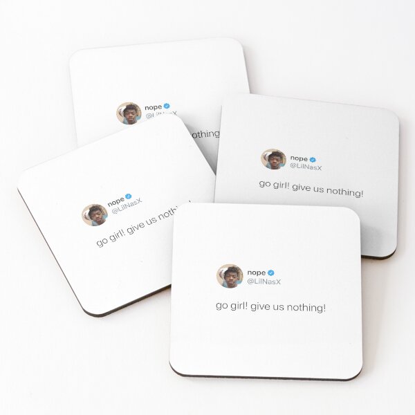 Artikelvorschau, Geh, Mädchen! gib uns nichts! lilnasx tweet entworfen und verkauft von abbeygfrerer.
