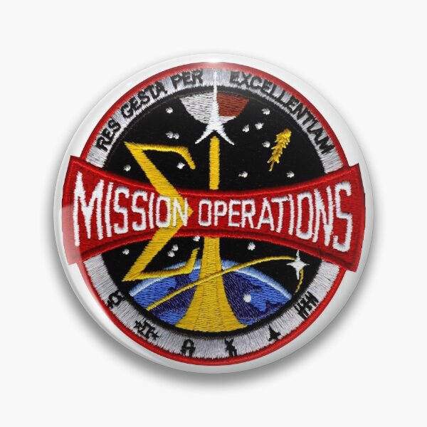 Item preview, Mission Control Center New Logo designed and sold by Nikki SpaceStuffPlus.
