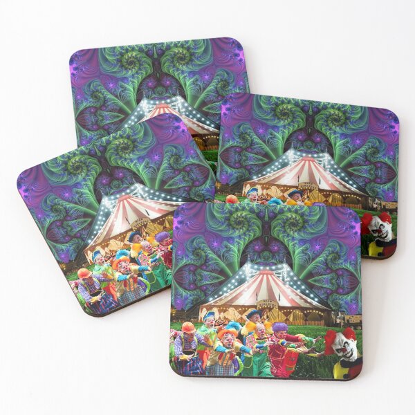Item preview, Fractal Sky Circus Clowns ! designed and sold by ACIDTRIP32.