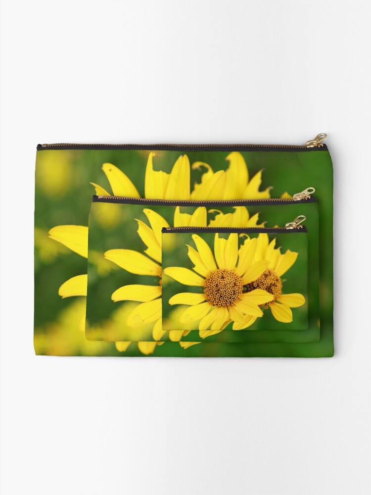Alternate view of Oxeye bouquet Zipper Pouch