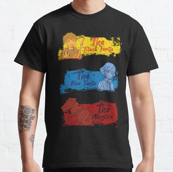 Copia de TOWER OF GOD: THE BLACK TURTLE THE BLUE TURTLE AND THE ALLIGATOR Classic T-Shirt