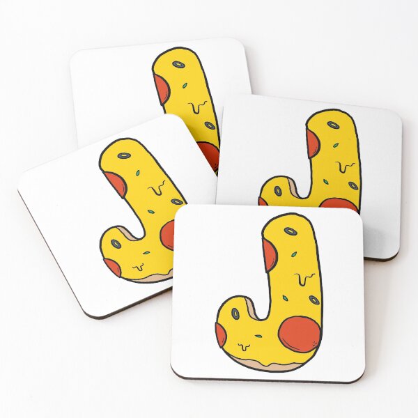 Item preview, Pizza Letter J designed and sold by siridhata.