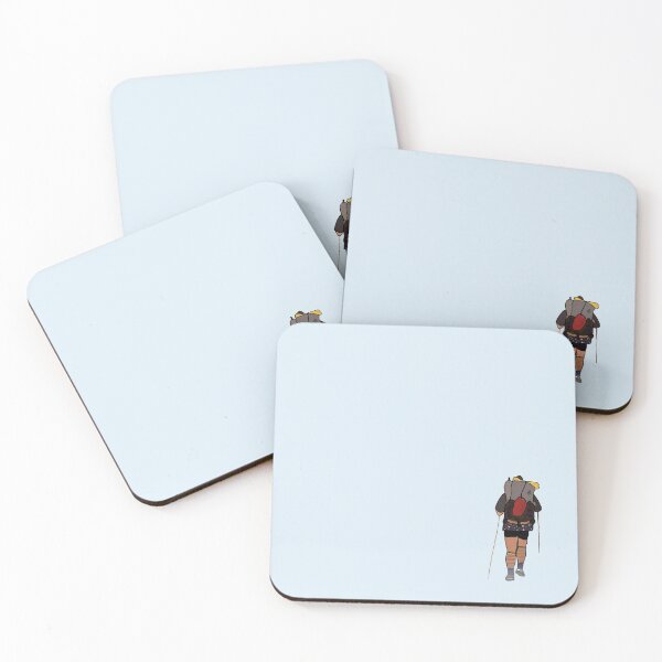 Item preview, Backpacker/hiker hiking pop art  designed and sold by ansiearts.