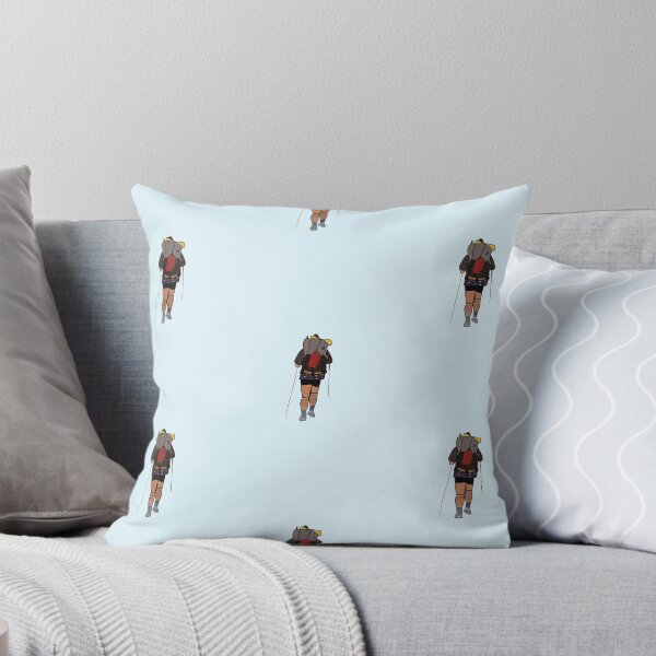 Item preview, Backpacker/hiker hiking pop art designed and sold by ansiearts.