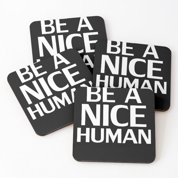 Item preview, Be A Nice Human  designed and sold by XYZ Studio.