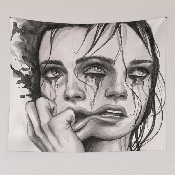 Item preview, Shared Sorrow Artwork designed and sold by evanartt.