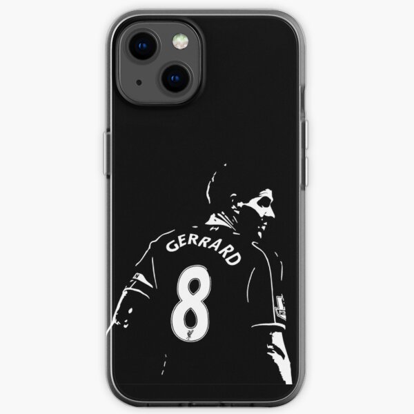 Steven Gerrard - Liverpool FC Legend Silhouette iPhone Soft Case