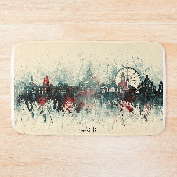 Item preview, helsinki skyline designed and sold by BekimART2.