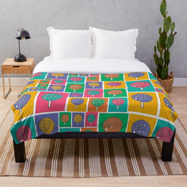 Trees 1 Throw Blanket