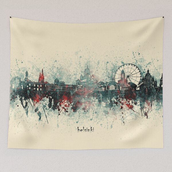 Item preview, helsinki skyline designed and sold by BekimART2.