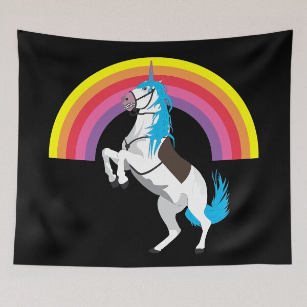 Item preview, Unicorn and Rainbow designed and sold by MyEshop.