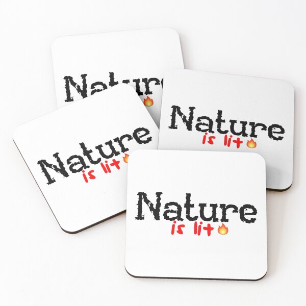 Item preview, Nature is Lit! designed and sold by DoodleDashCollective.