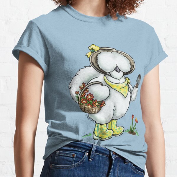 Sillkie Chicken Gardening Classic T-Shirt
