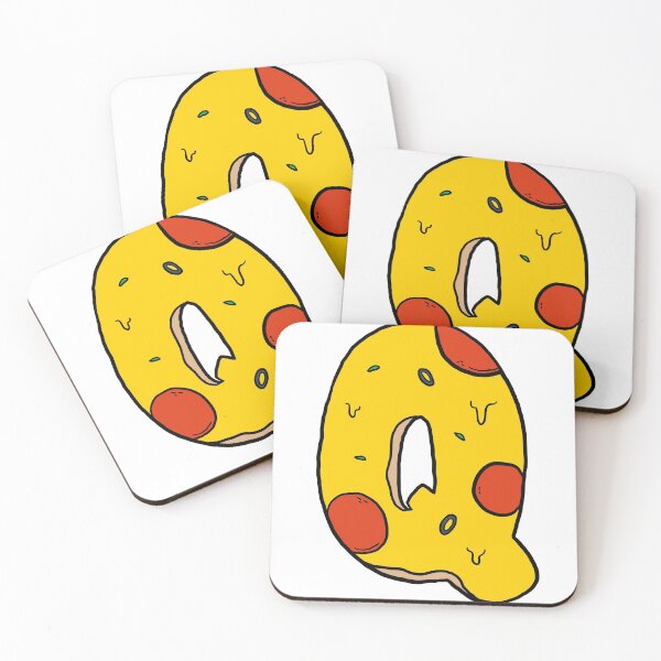 Item preview, Pizza Letter Q designed and sold by siridhata.