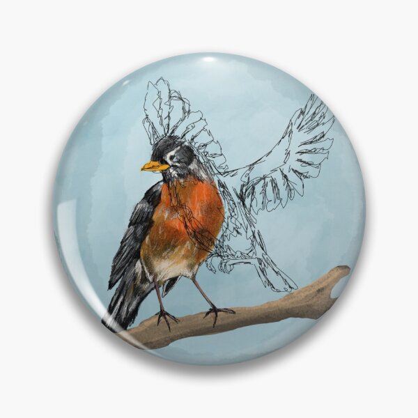 Item preview, Spirit of a Robin designed and sold by ScribbleToe.