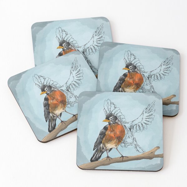Item preview, Spirit of a Robin designed and sold by ScribbleToe.