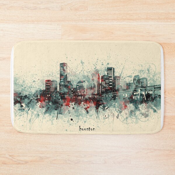Item preview, houston skyline designed and sold by BekimART2.