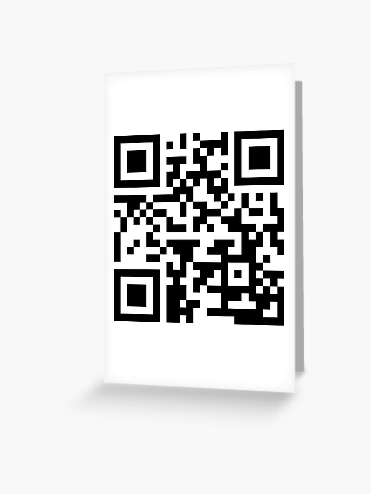Smash Mouth's All Star QR Code Greeting Card for Sale by manu142